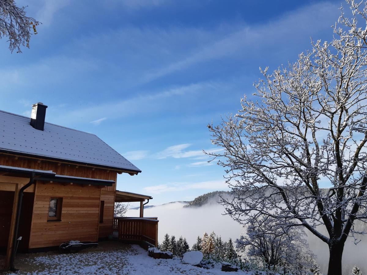 Апартаменты Auszeit Almhaus Schmalzbauer Санкт-Андре Экстерьер фото